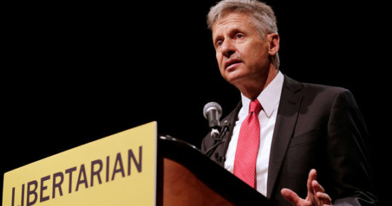 Libertarian Gary Johnson