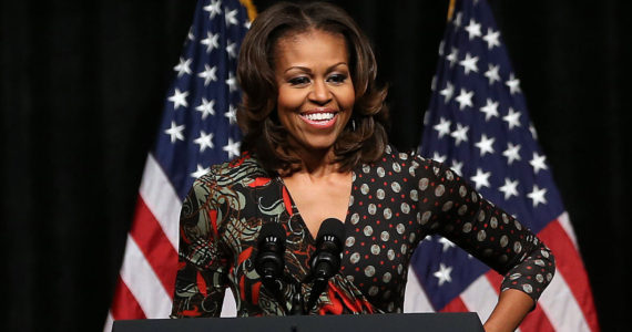 Michelle Obama Visits DC High School To Discuss Importance Of Education