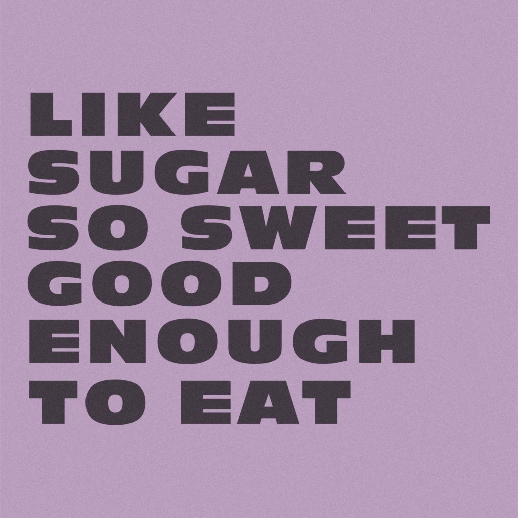 'Like Sugar' Single Artwork