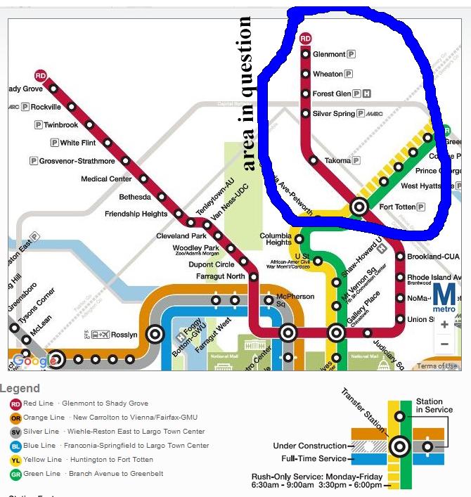 DC subway line