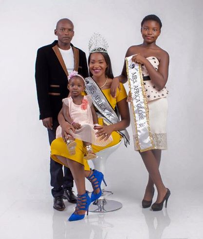2017 Mrs Africa and Family