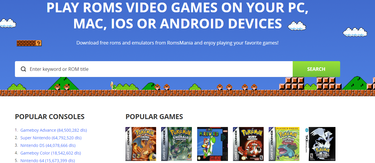 Where to Access Free ROMs Video Games - The Urban Twist