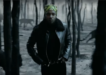 Kendrick Lamar with Panthers