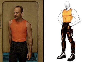 Jean Paul Gaultier’s Original Sketches From The Fifth Element