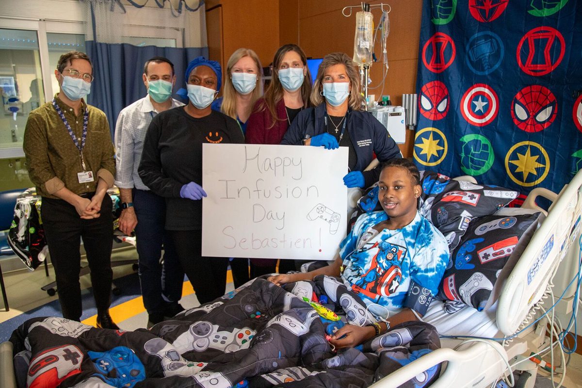 A 21-year-old man has become the first in New York to be cured of sickle cell anemia.(Source: WCBS, COHEN CHILDREN'S MEDICAL CENTER SEBASTIEN BEAUZILE, CNN)