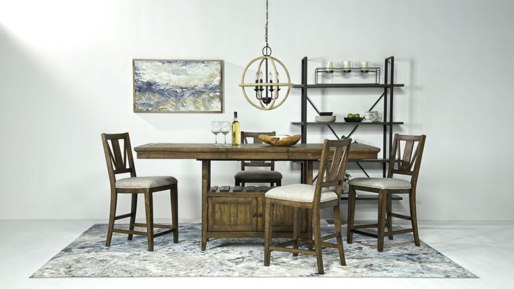 Bay_Creek_Extendable_Counter_Height_Dining_Table_4_Stools_in_Toasted_Nutmeg_Styled
